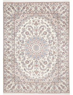 Hand Made Rug Nain Kashmar Persia 243x340 Cream