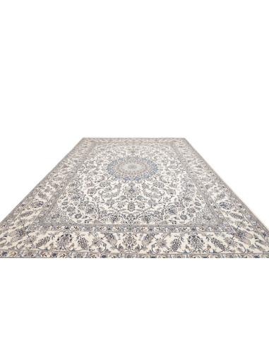 Hand Made Rug Nain Kashmar Persia 290x400 Cream