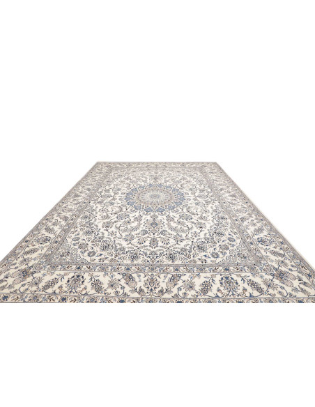 Hand Made Rug Nain Kashmar Persia 290x400 Cream