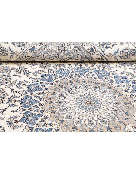 Hand Made Rug Nain Kashmar Persia 290x400 Cream