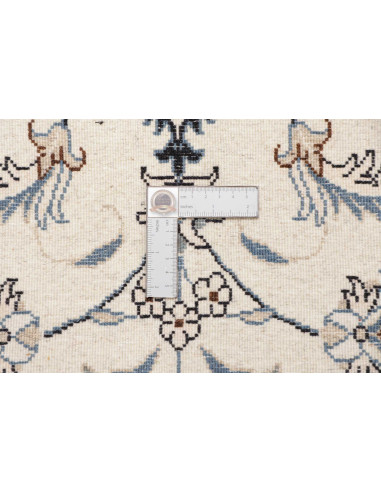 Hand Made Rug Nain Kashmar Persia 87x137 Cream