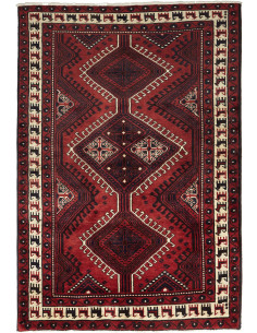 Lori 180x260 Cm Lori Persia Lana Cardata A Mano Ordito In