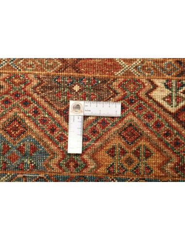 Tappeto Samarkand Pakistan rosso arancione 82x242