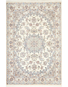 Nain 9la 130x200 Cm Nain 9la, Persia, Lana E Seta ordito
