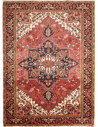 Gorawan 214x294 Cm Gorawan, Persia, Lana Cardata A Mano,