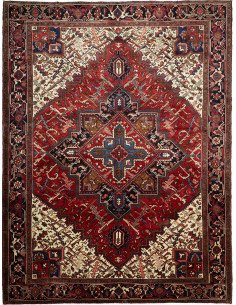 Gorawan 256x337 Cm Gorawan, Persia, Lana Cardata A Mano,