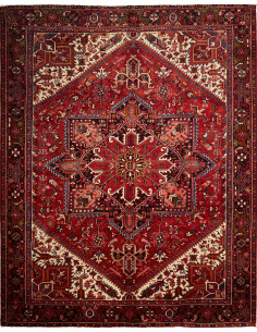 Gorawan 285x358 Cm Gorawan, Persia, Lana Cardata A Mano,