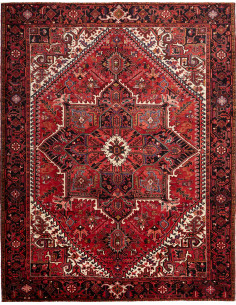 Gorawan 260x330 Cm Gorawan, Persia, Lana Cardata A Mano