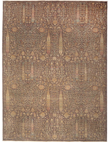 Rug Shahi Fine Pakistan 251x335 Dark Brown Taup