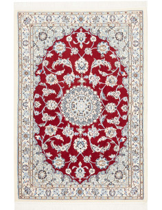 Nain 9la 101x150 Cm Nain 9la, Persia, Hand-carded Wool And