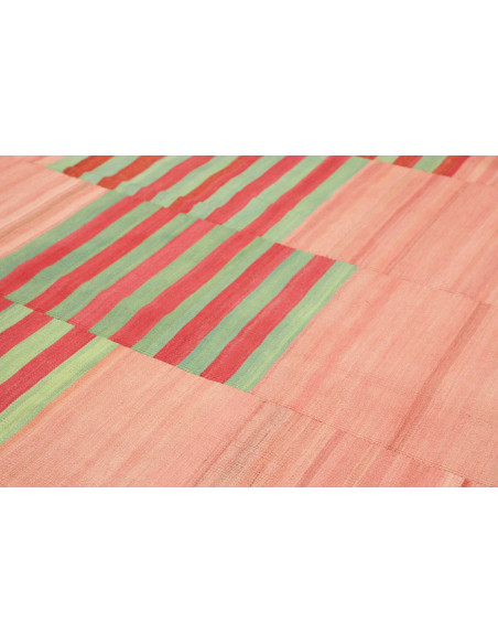 Kilim 268x352 Cm Kilim Persiano, Lana Cardata A Mano E
