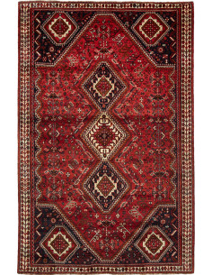 Shiraz 183x285 Cm Shiraz, Persia, Lana Cardata A Mano