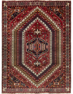 175x238 Cm Ghashghai Persia Lana ordito: Cotone 200.000