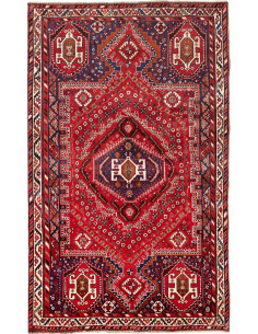 Shiraz 164x270 Cm Shiraz, Persia, Lana Cardata A Mano