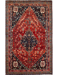 Shiraz 170x272 Cm Shiraz, Persia, Hand-carded Wool warp: