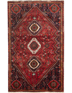 Shiraz 168x273 Cm Shiraz, Persia, Lana Cardata A Mano