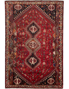 Shiraz 172x260 Cm Shiraz, Persia, Hand-carded Wool warp: