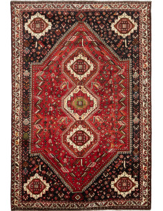Shiraz 173x260 Cm Shiraz, Persia, Hand-carded Wool cotton