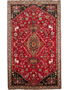 173x282 Cm Persian Rug, Persia. Material: Wool warp: