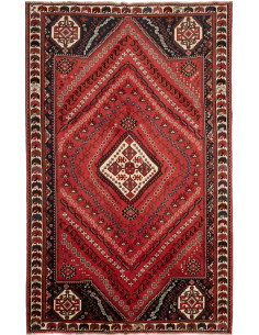 Shiraz 177x280 Cm Shiraz, Persia, Hand-carded Wool, Cotton