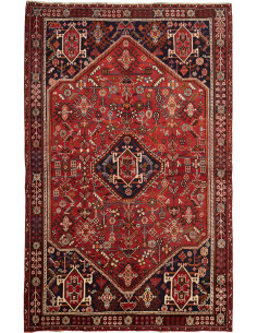 Shiraz 160x252 Cm Shiraz Persia Lana Cardata A Mano ordito