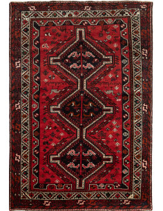 Shiraz 171x251 Cm Shiraz, Persia, Hand-carded Wool warp: