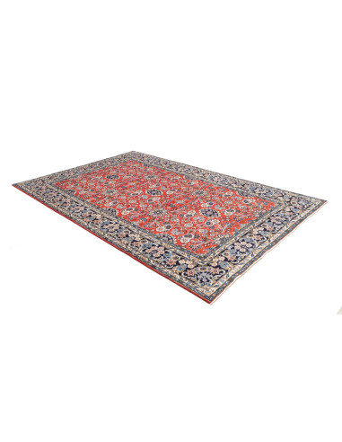 Kashan 198x292 Cm Kashan, Persia, Hand-carded Wool warp: