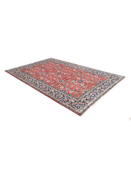 Kashan 198x292 Cm Kashan, Persia, Hand-carded Wool warp: