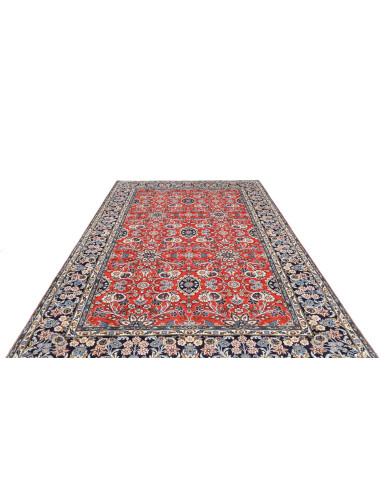 Kashan 198x292 Cm Kashan, Persia, Hand-carded Wool warp: