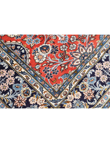 Kashan 198x292 Cm Kashan, Persia, Hand-carded Wool warp: