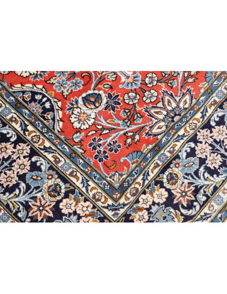 Kashan 198x292 Cm Kashan, Persia, Hand-carded Wool warp: