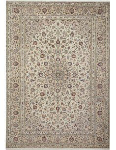 Kashan 240x340 Cm Kashan, Persia, Hand-carded Wool warp:
