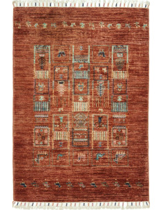 Siva 80x118 Cm Siva, Pakistan, Hand-carded Wool,