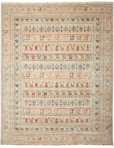 Rubin 244x306 Cm Rubin, Pakistan, Lana Cardata A Mano,