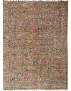 Rubin 169x234 Cm Rubin, Pakistan, Hand-carded Wool warp: