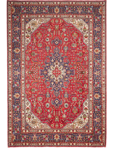 Tabriz 200x297 Cm Tabriz Persia Hand-carded Wool warp: