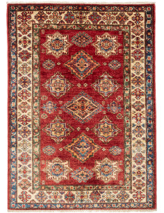 Kazak Fine 100x140 Cm Kazak Fine Pakistan Hand-carded Wool