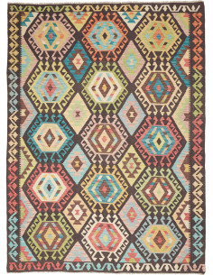 Kilim 174x238 Cm Kilim Afghanistan Lana Cardata A Mano