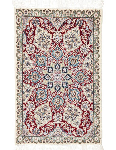 Nain 9la 60x93 Cm Nain 9la, Persia, Lana Cardata A Mano E
