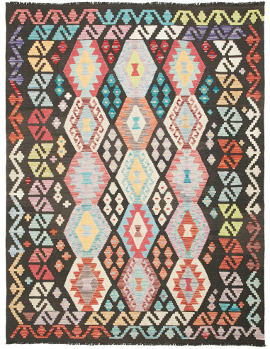 Kilim 157x204 Cm Kilim Afghanistan Hand-carded Wool warp: