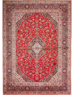 Ardakan 252x350 Cm Ardakan, Persia, Hand-carded Wool, Cotton