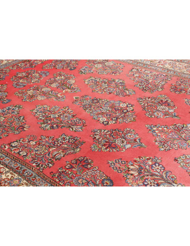 Sarough 215x330 Cm Sarough Persia Hand-carded Wool Cotton