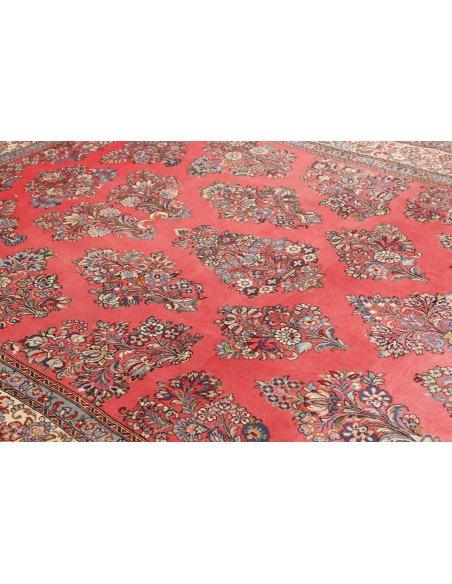 Sarough 215x330 Cm Sarough Persia Hand-carded Wool Cotton