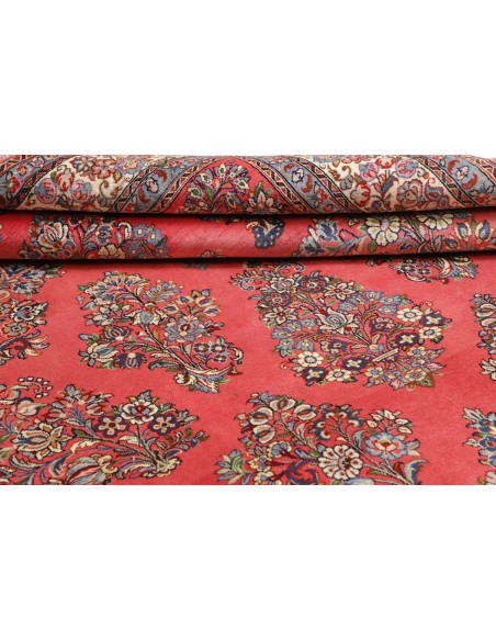 Sarough 215x330 Cm Sarough Persia Hand-carded Wool Cotton
