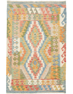 Kilim 97x150 Cm Kilim Afghanistan Hand-carded Wool