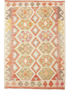 Kilim 112x156 Cm Kilim Afghanistan Hand-carded Wool Cotton