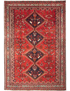 Shiraz 180x260 Cm Shiraz, Persia, Lana Cardata A Mano,