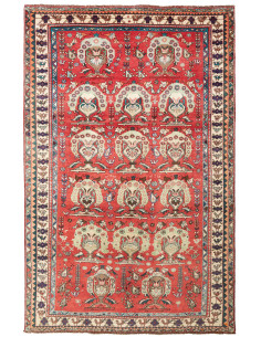 Shiraz 155x240 Cm Shiraz, Persia, Lana Cardata A Mano