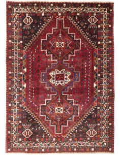 Shiraz 186x260 Cm Shiraz, Persia, Hand-carded Wool warp: