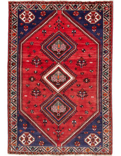 Shiraz 160x233 Cm Shiraz, Persia, Hand-carded Wool, Cotton